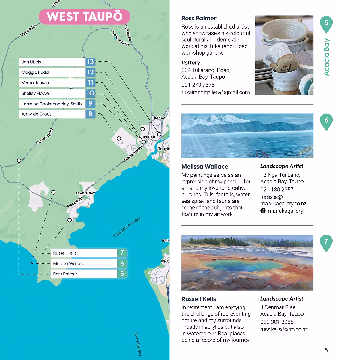 Art Trail booklet pages 3