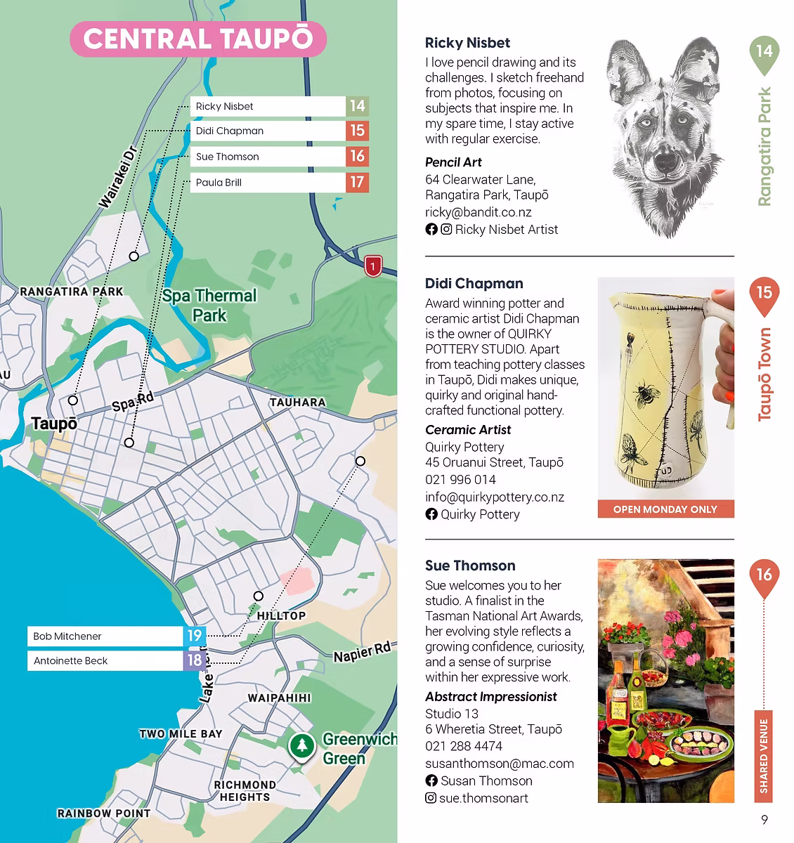 Art Trail booklet pages 5