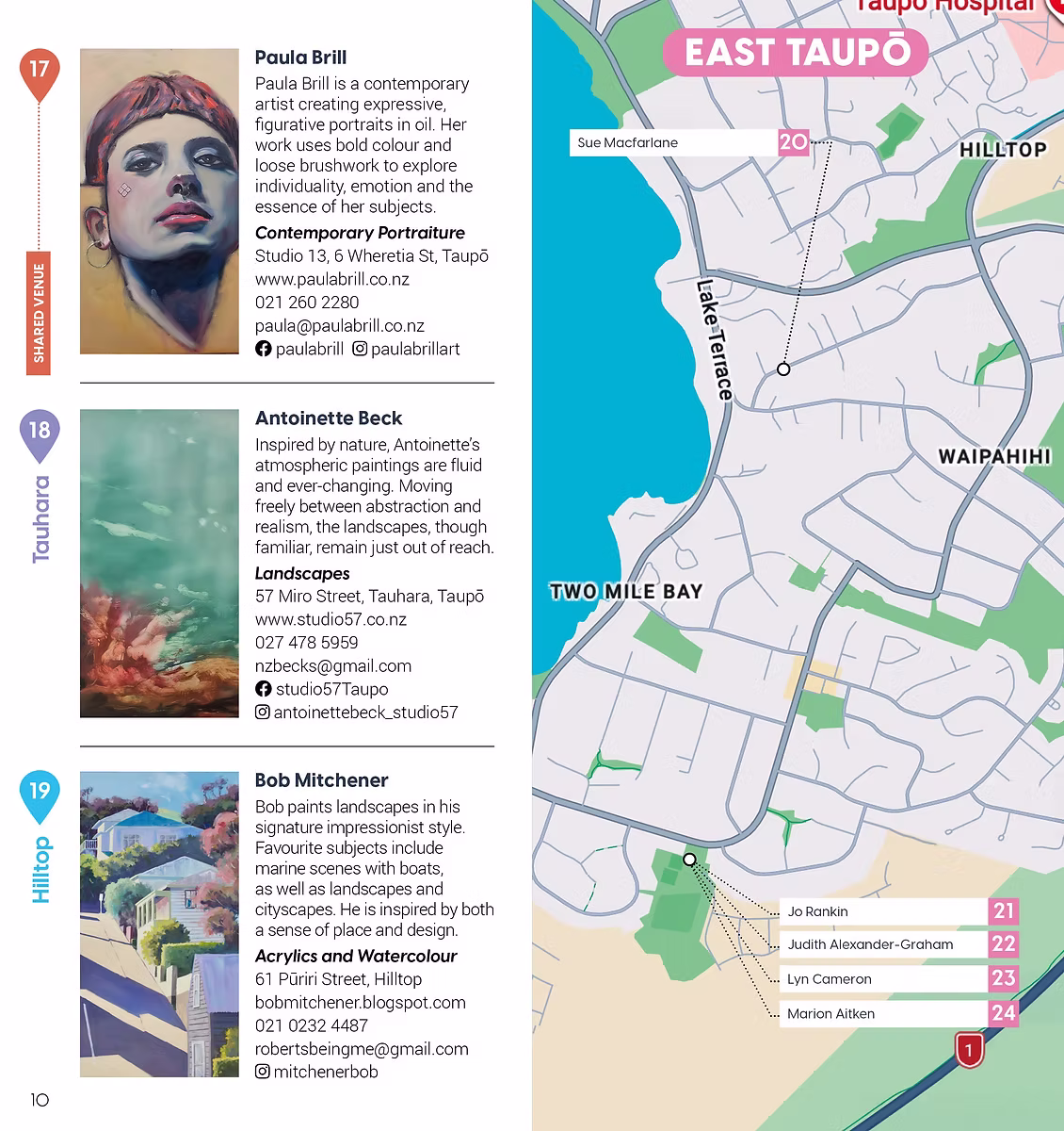 Art Trail booklet pages 6